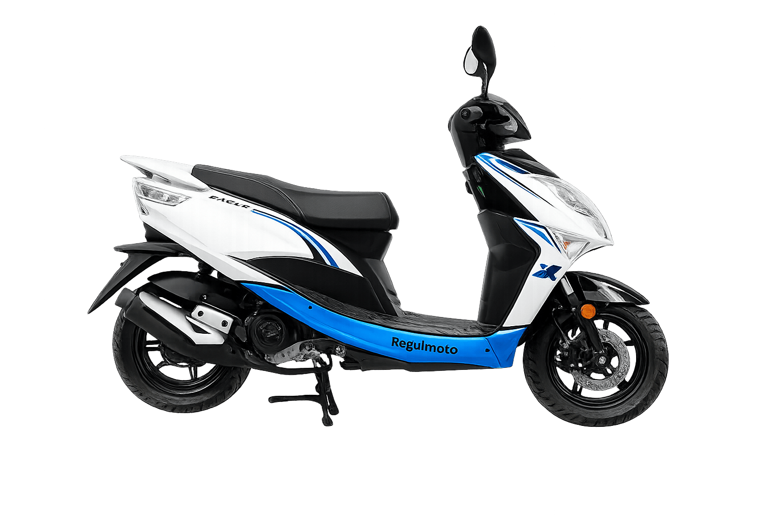 Скутер Regulmoto EAGLE 50 (LJ50QT-3L) колеса R12