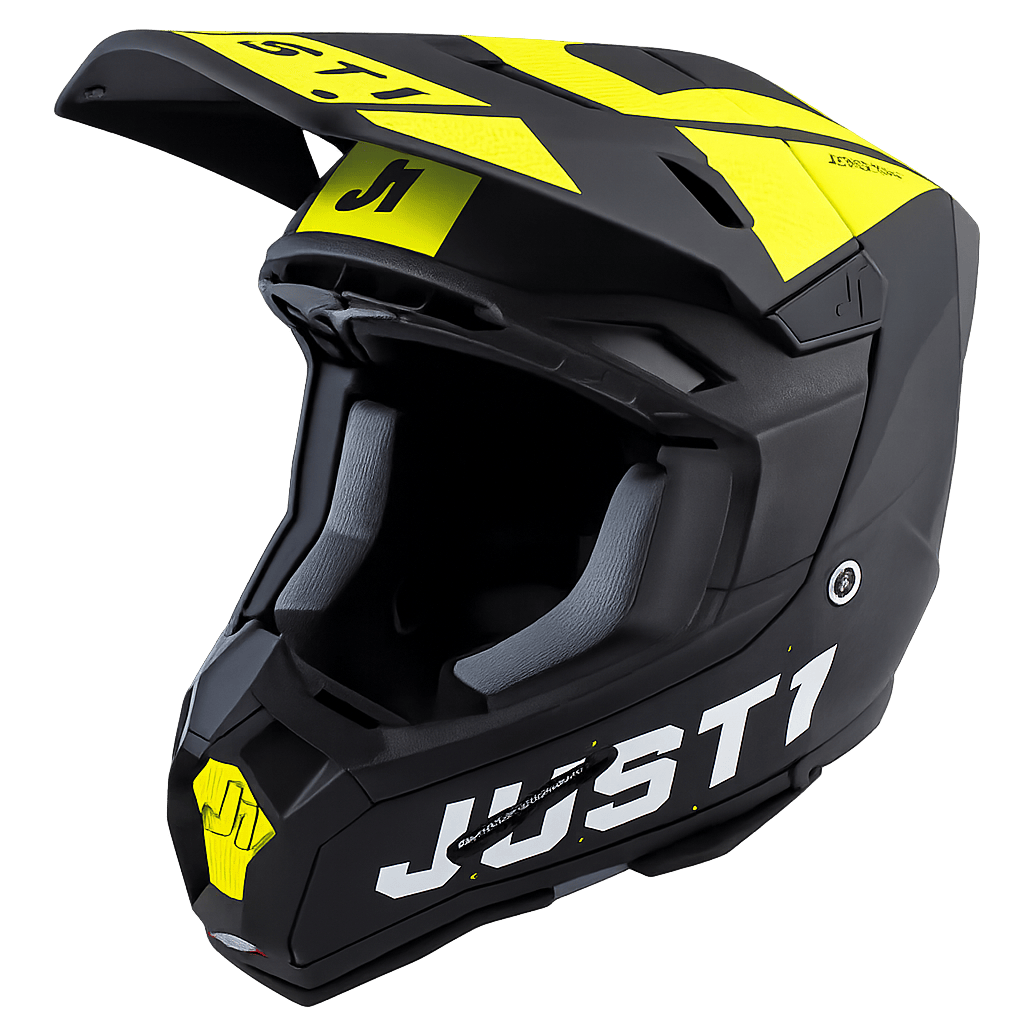 Шлем кроссовый JUST1 J22 Carbon Adrenaline